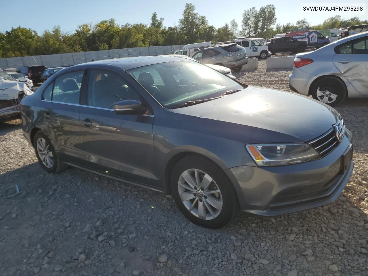 3VWD07AJ4FM295298 2015 Volkswagen Jetta Se