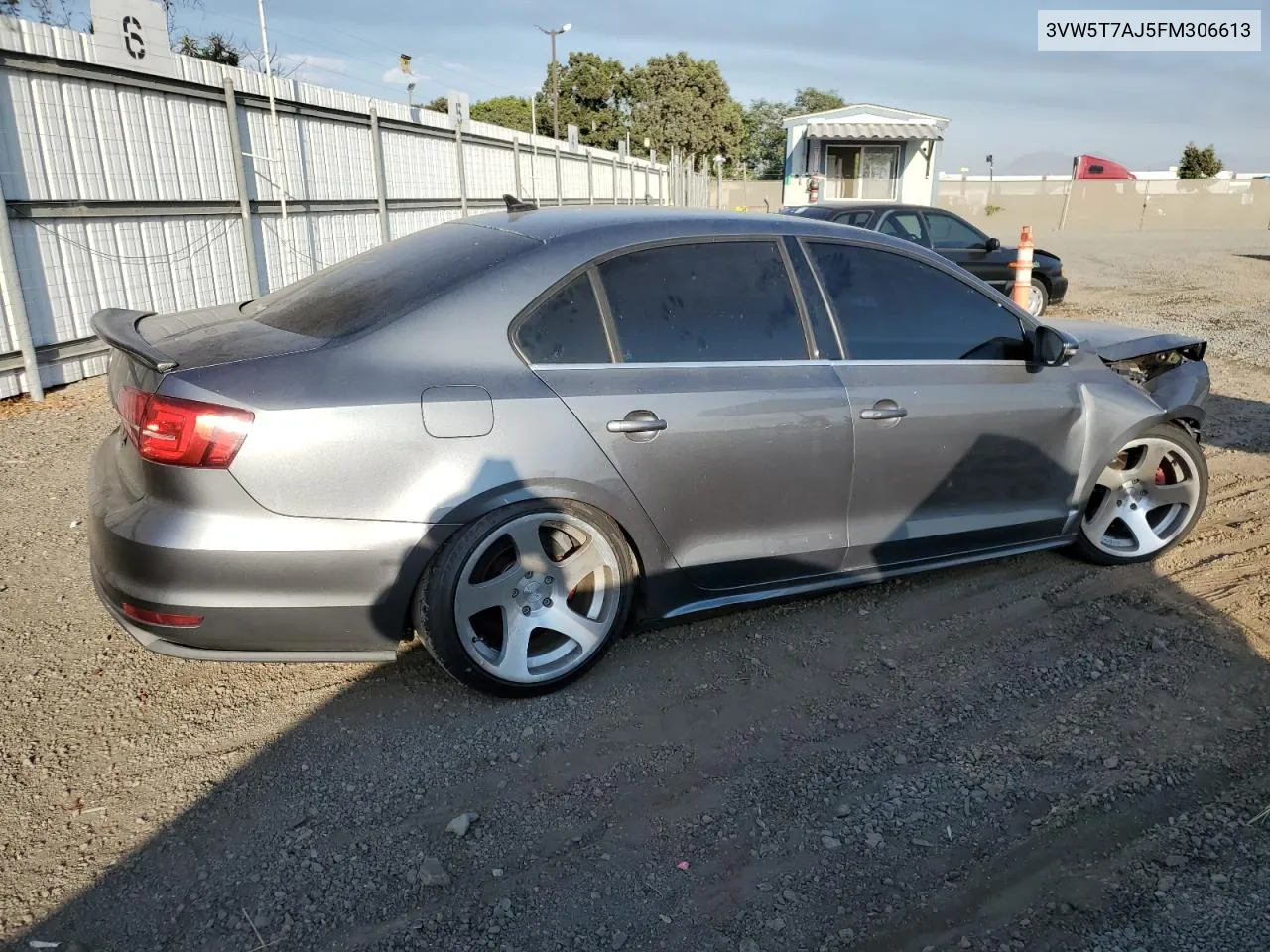 2015 Volkswagen Jetta Gli VIN: 3VW5T7AJ5FM306613 Lot: 74633684