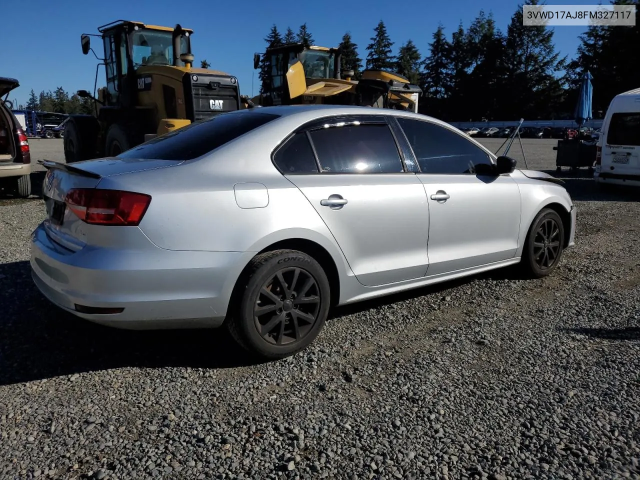 2015 Volkswagen Jetta Se VIN: 3VWD17AJ8FM327117 Lot: 74769894