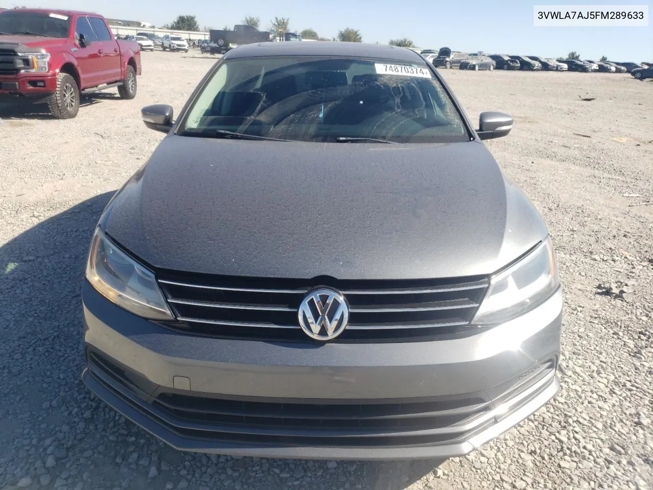 2015 Volkswagen Jetta Tdi VIN: 3VWLA7AJ5FM289633 Lot: 74870374