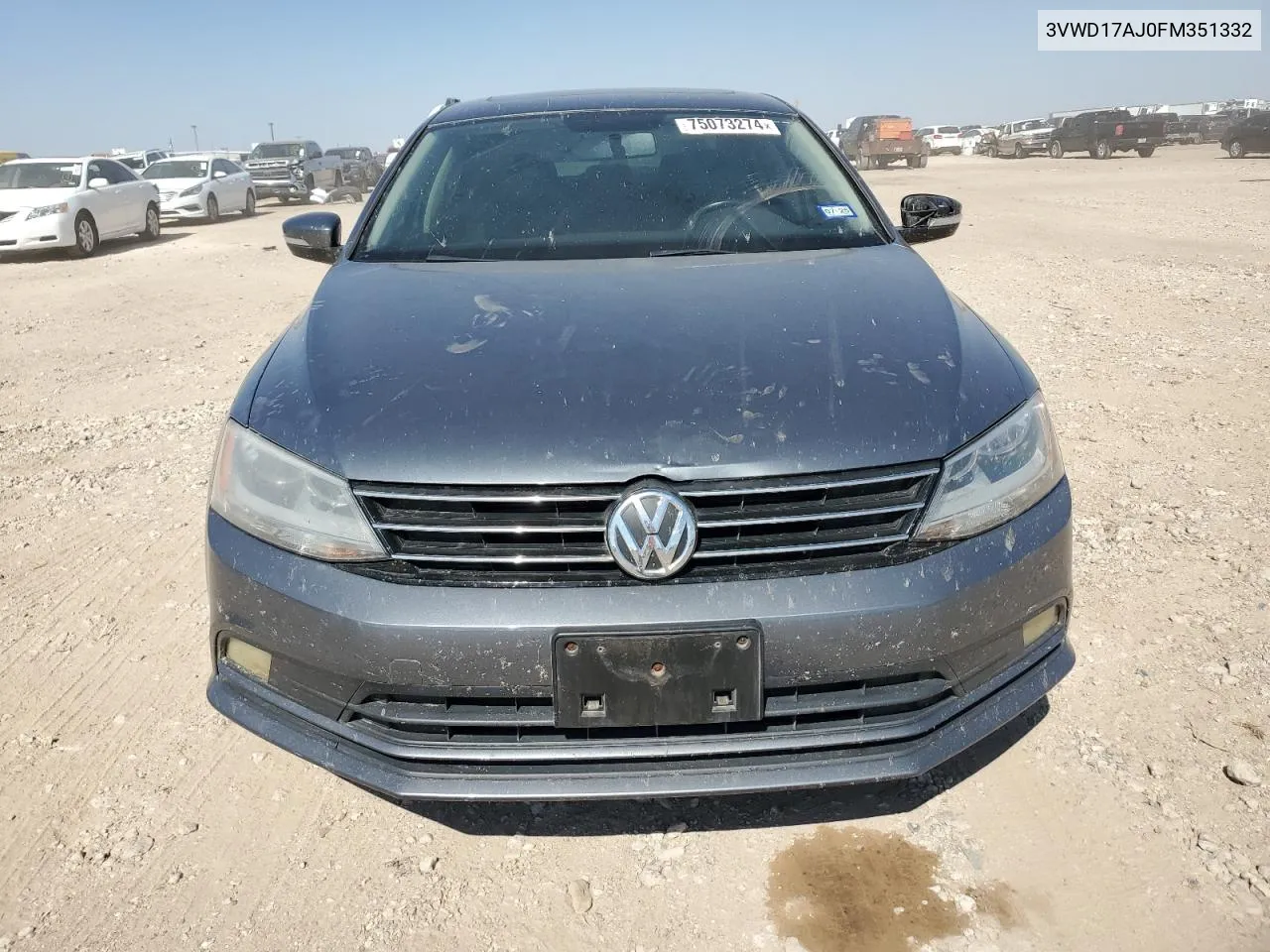 3VWD17AJ0FM351332 2015 Volkswagen Jetta Se