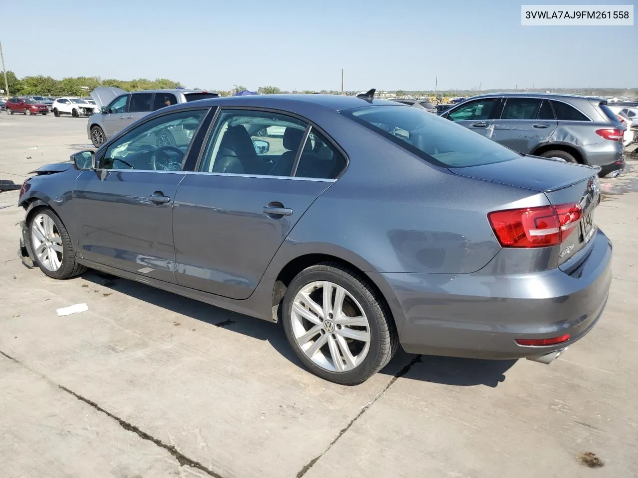 2015 Volkswagen Jetta Tdi VIN: 3VWLA7AJ9FM261558 Lot: 75203504