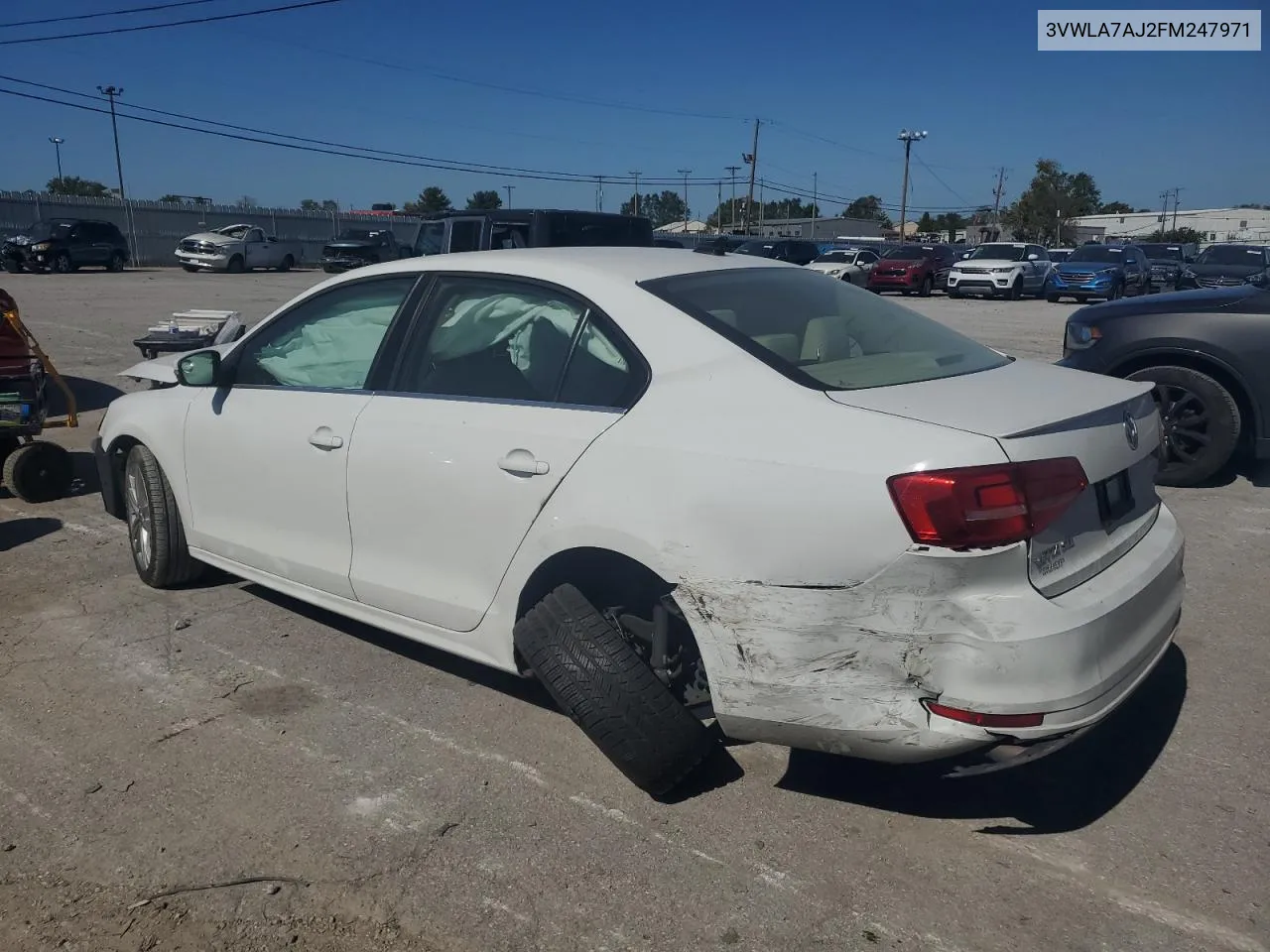 2015 Volkswagen Jetta Tdi VIN: 3VWLA7AJ2FM247971 Lot: 75385214