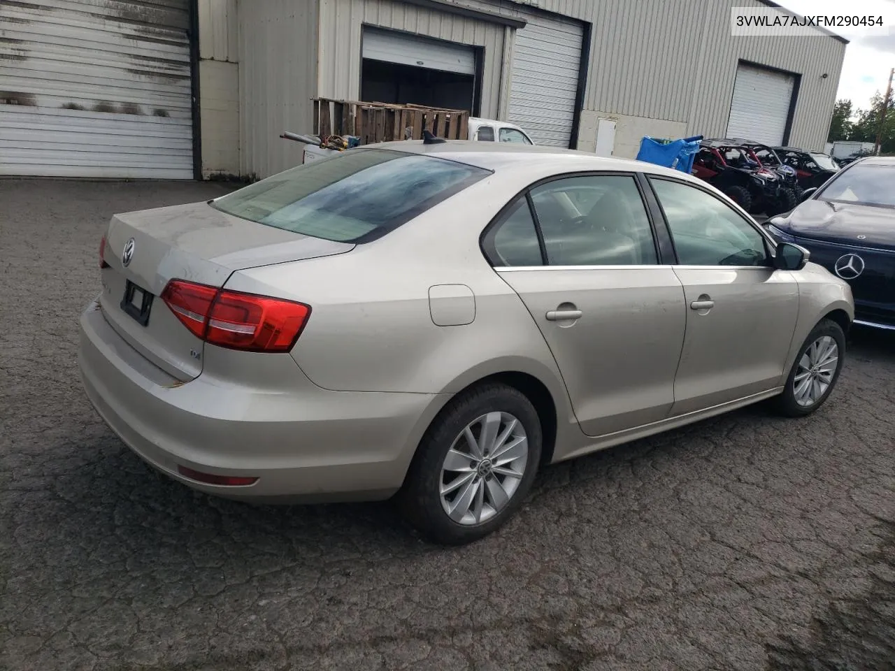 2015 Volkswagen Jetta Tdi VIN: 3VWLA7AJXFM290454 Lot: 75511304