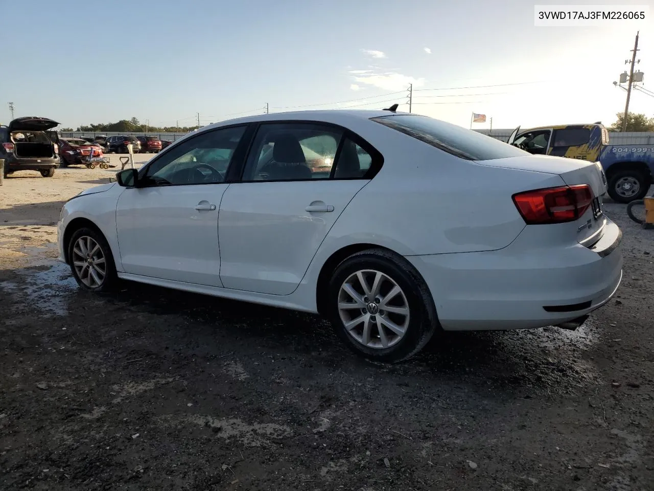 2015 Volkswagen Jetta Se VIN: 3VWD17AJ3FM226065 Lot: 75864274