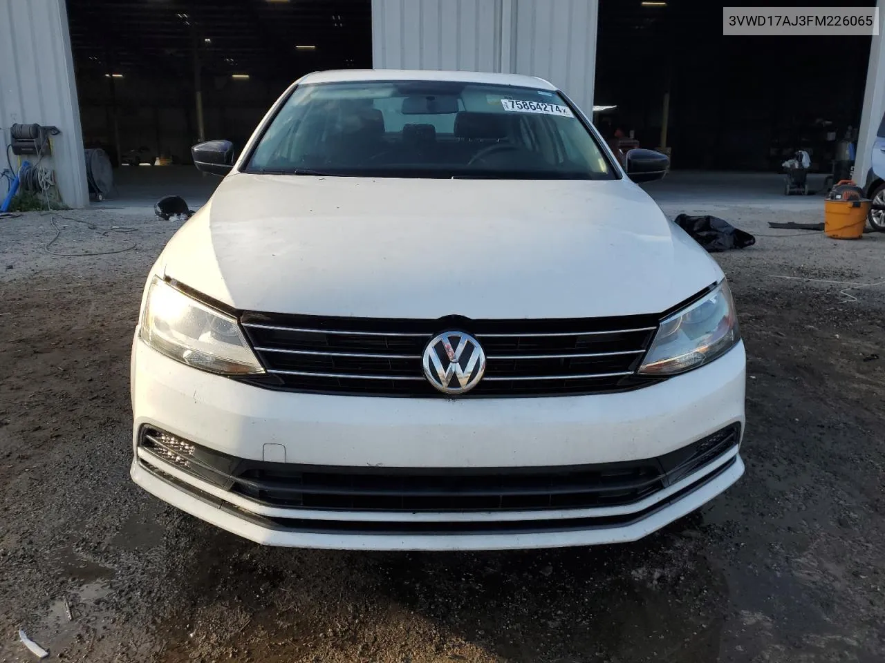 2015 Volkswagen Jetta Se VIN: 3VWD17AJ3FM226065 Lot: 75864274