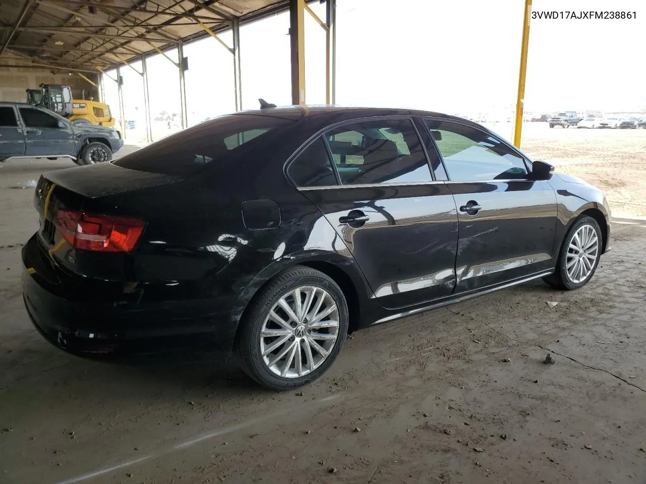 2015 Volkswagen Jetta Se VIN: 3VWD17AJXFM238861 Lot: 76738884