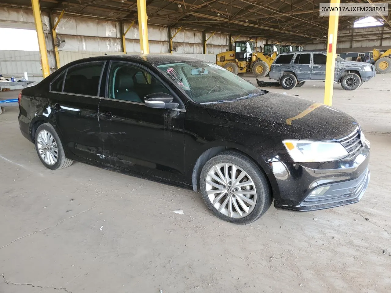 2015 Volkswagen Jetta Se VIN: 3VWD17AJXFM238861 Lot: 76738884