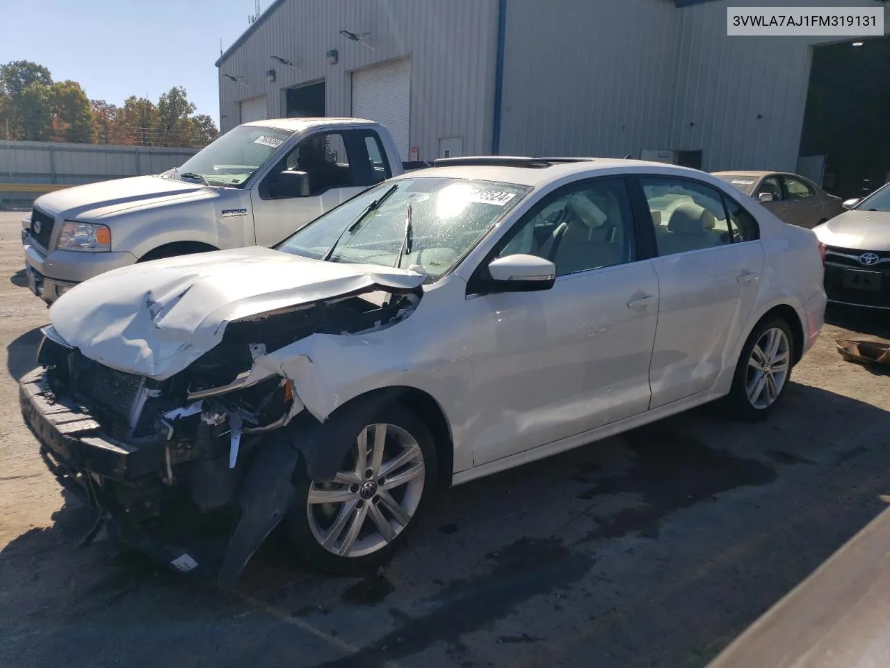 2015 Volkswagen Jetta Tdi VIN: 3VWLA7AJ1FM319131 Lot: 76832524