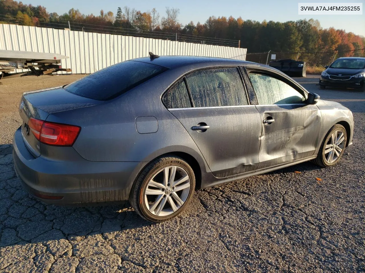 2015 Volkswagen Jetta Tdi VIN: 3VWLA7AJ4FM235255 Lot: 77174014