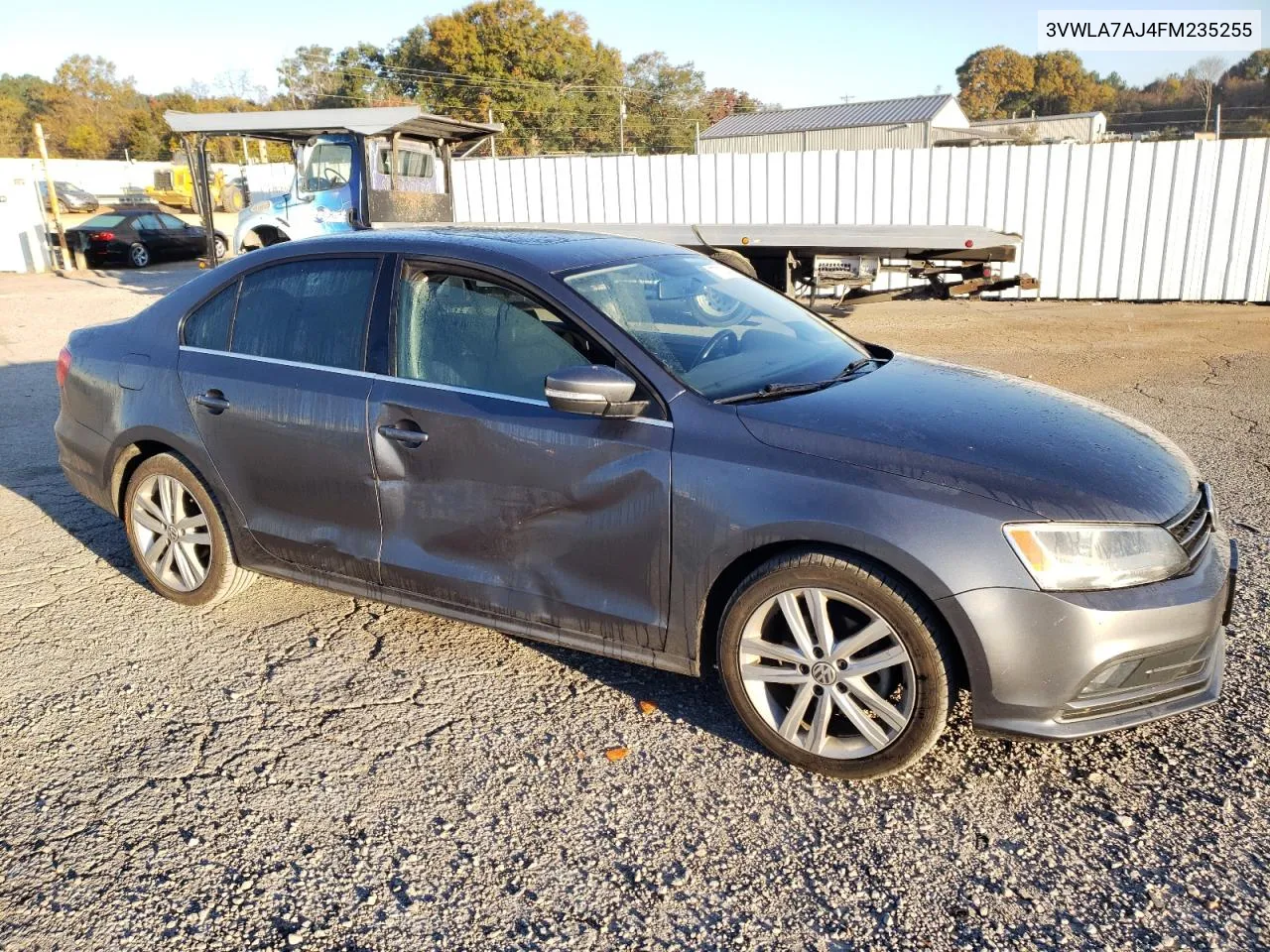 2015 Volkswagen Jetta Tdi VIN: 3VWLA7AJ4FM235255 Lot: 77174014