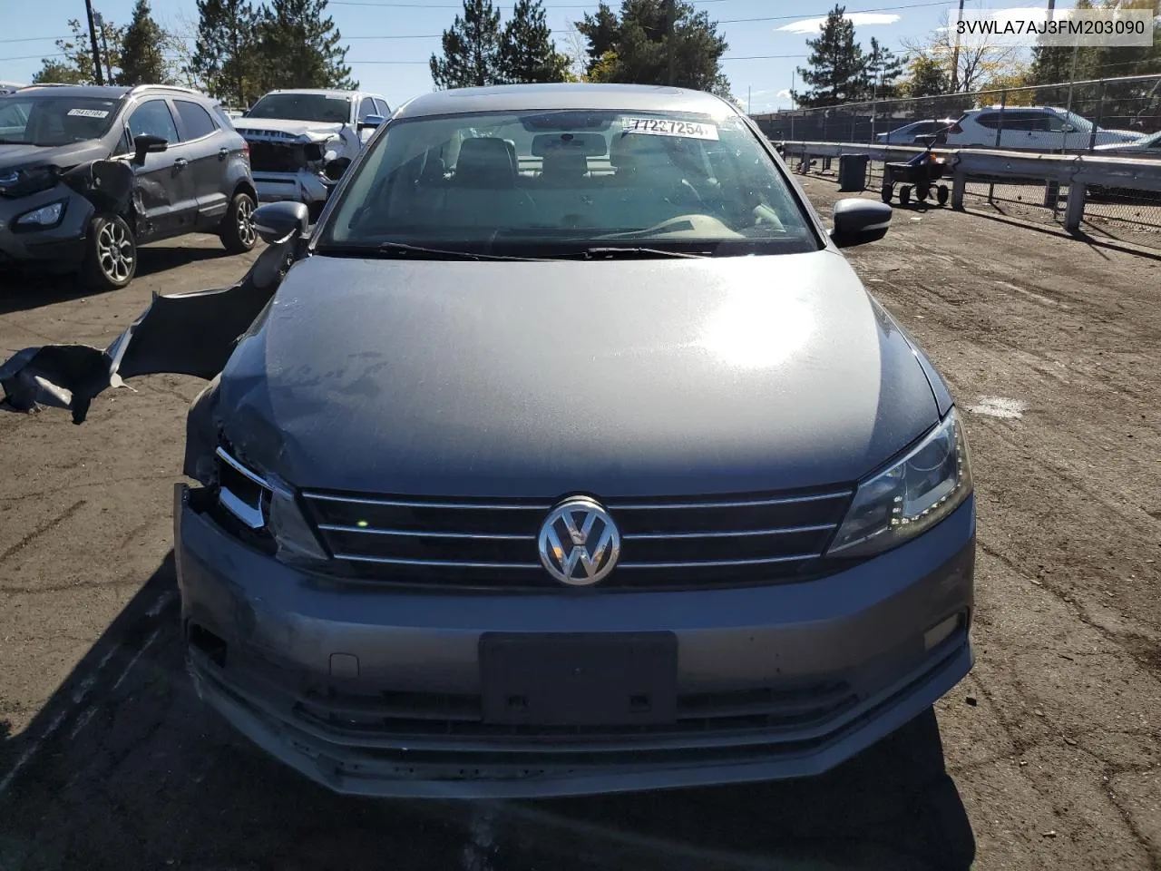 2015 Volkswagen Jetta Tdi VIN: 3VWLA7AJ3FM203090 Lot: 77227254