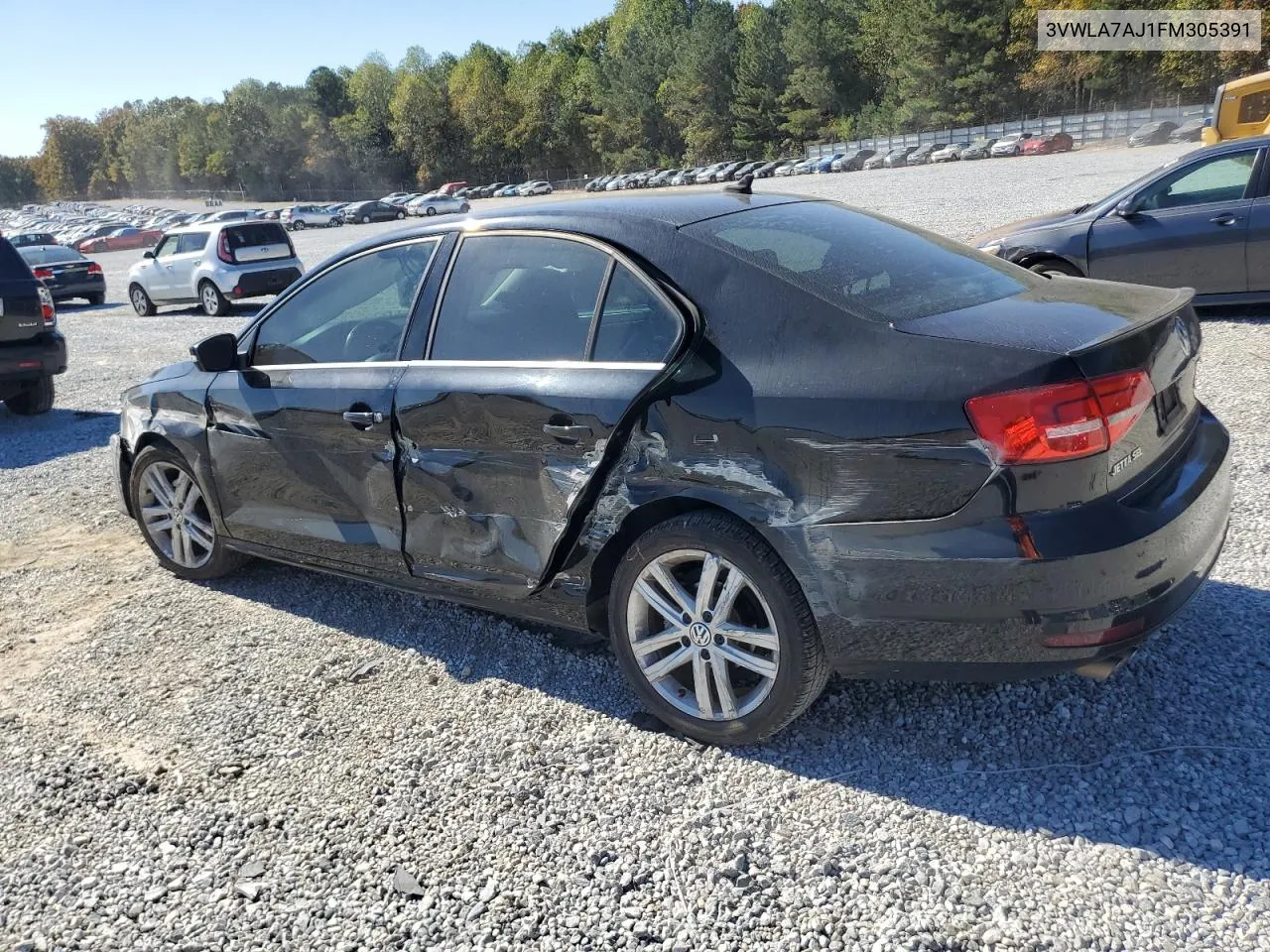 2015 Volkswagen Jetta Tdi VIN: 3VWLA7AJ1FM305391 Lot: 77461684