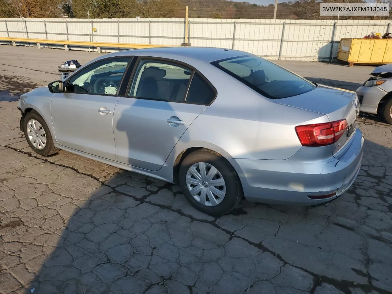 2015 Volkswagen Jetta Base VIN: 3VW2K7AJXFM313045 Lot: 77944154