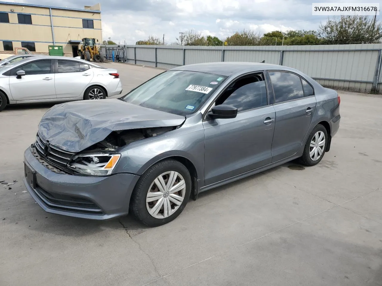 2015 Volkswagen Jetta Tdi VIN: 3VW3A7AJXFM316678 Lot: 77977384