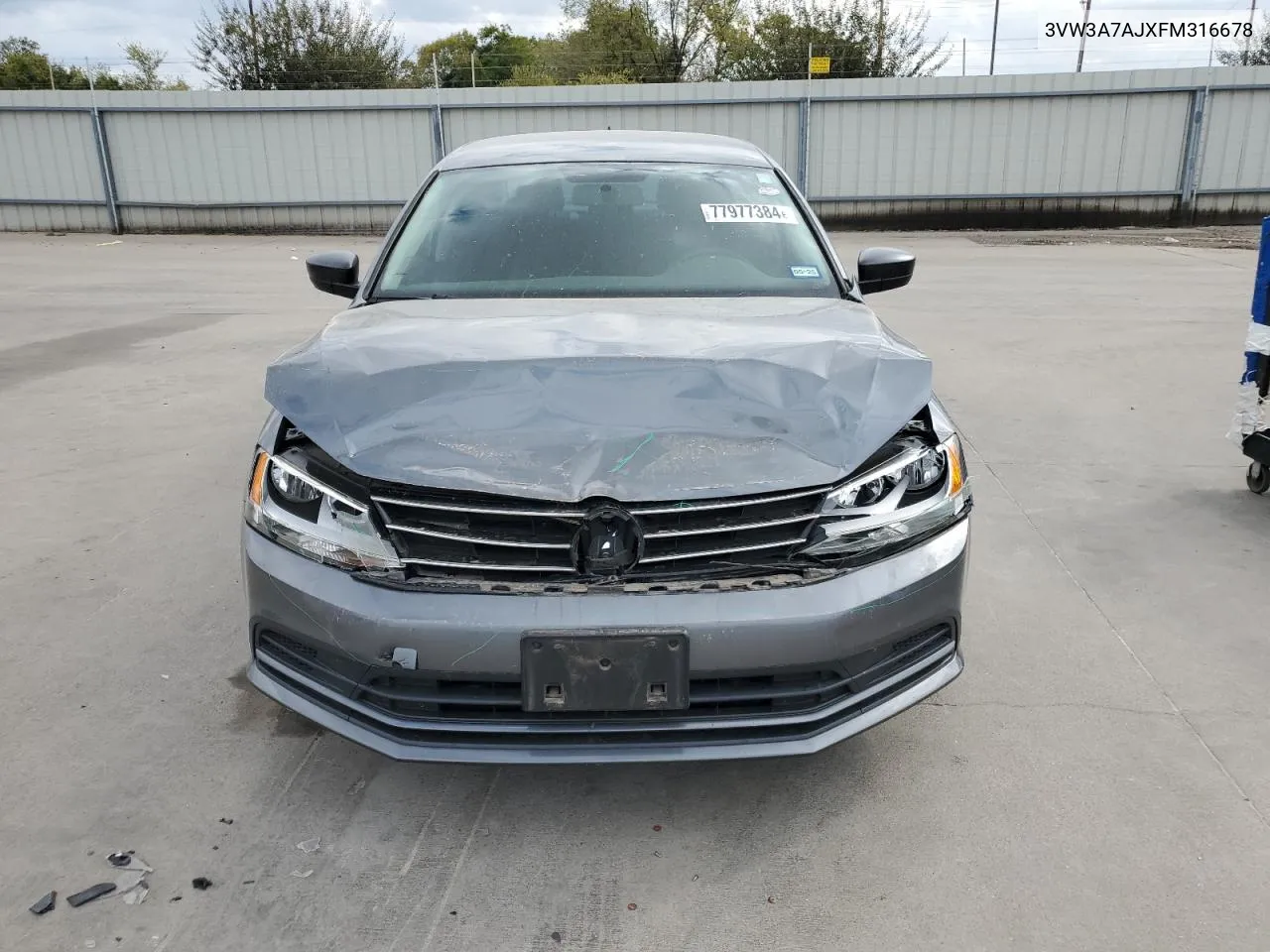 2015 Volkswagen Jetta Tdi VIN: 3VW3A7AJXFM316678 Lot: 77977384