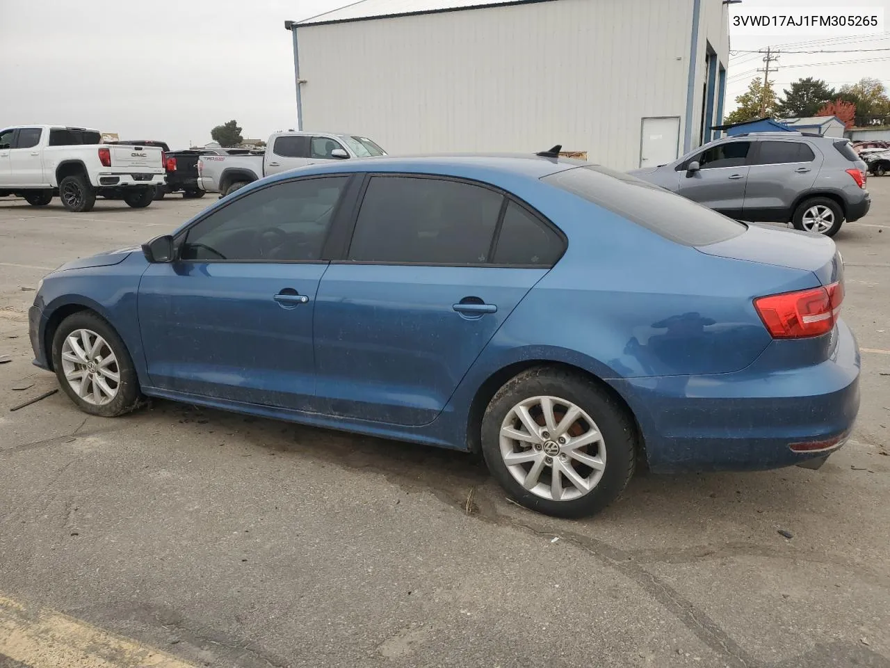 2015 Volkswagen Jetta Se VIN: 3VWD17AJ1FM305265 Lot: 78004244