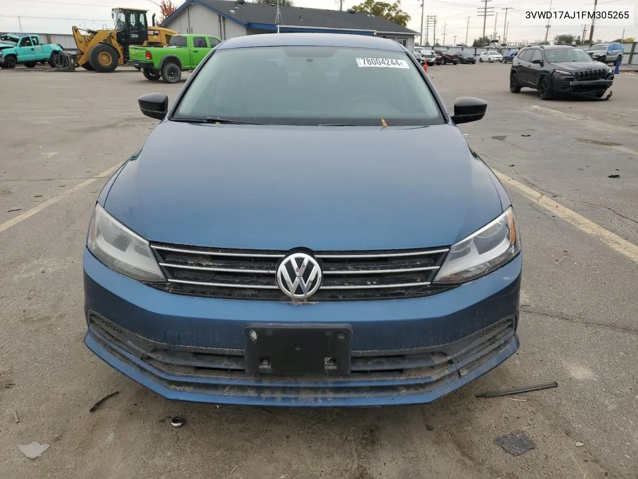 2015 Volkswagen Jetta Se VIN: 3VWD17AJ1FM305265 Lot: 78004244