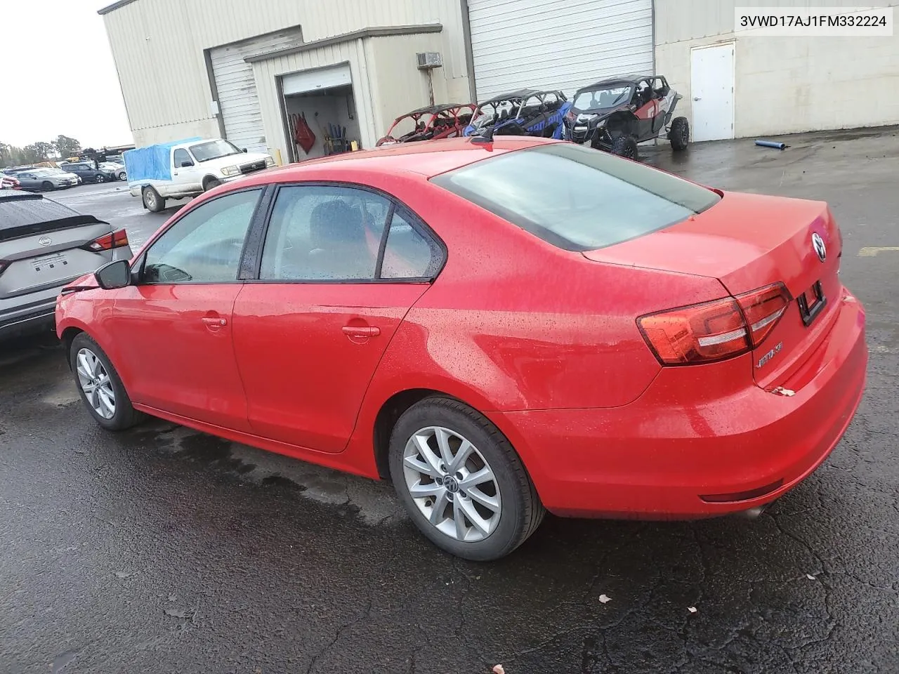 2015 Volkswagen Jetta Se VIN: 3VWD17AJ1FM332224 Lot: 78059574