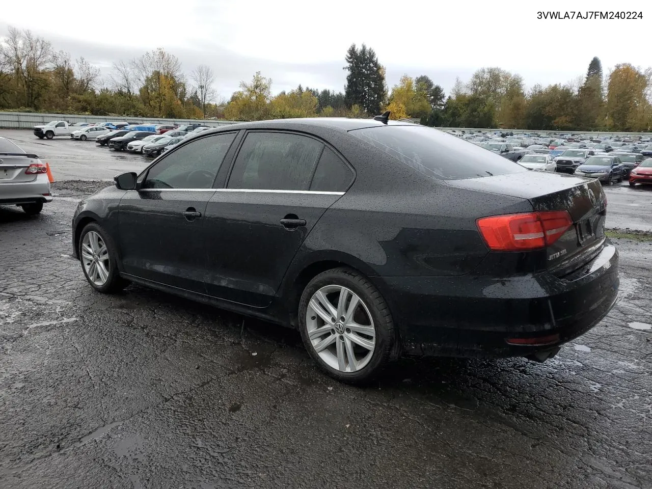 2015 Volkswagen Jetta Tdi VIN: 3VWLA7AJ7FM240224 Lot: 78243434