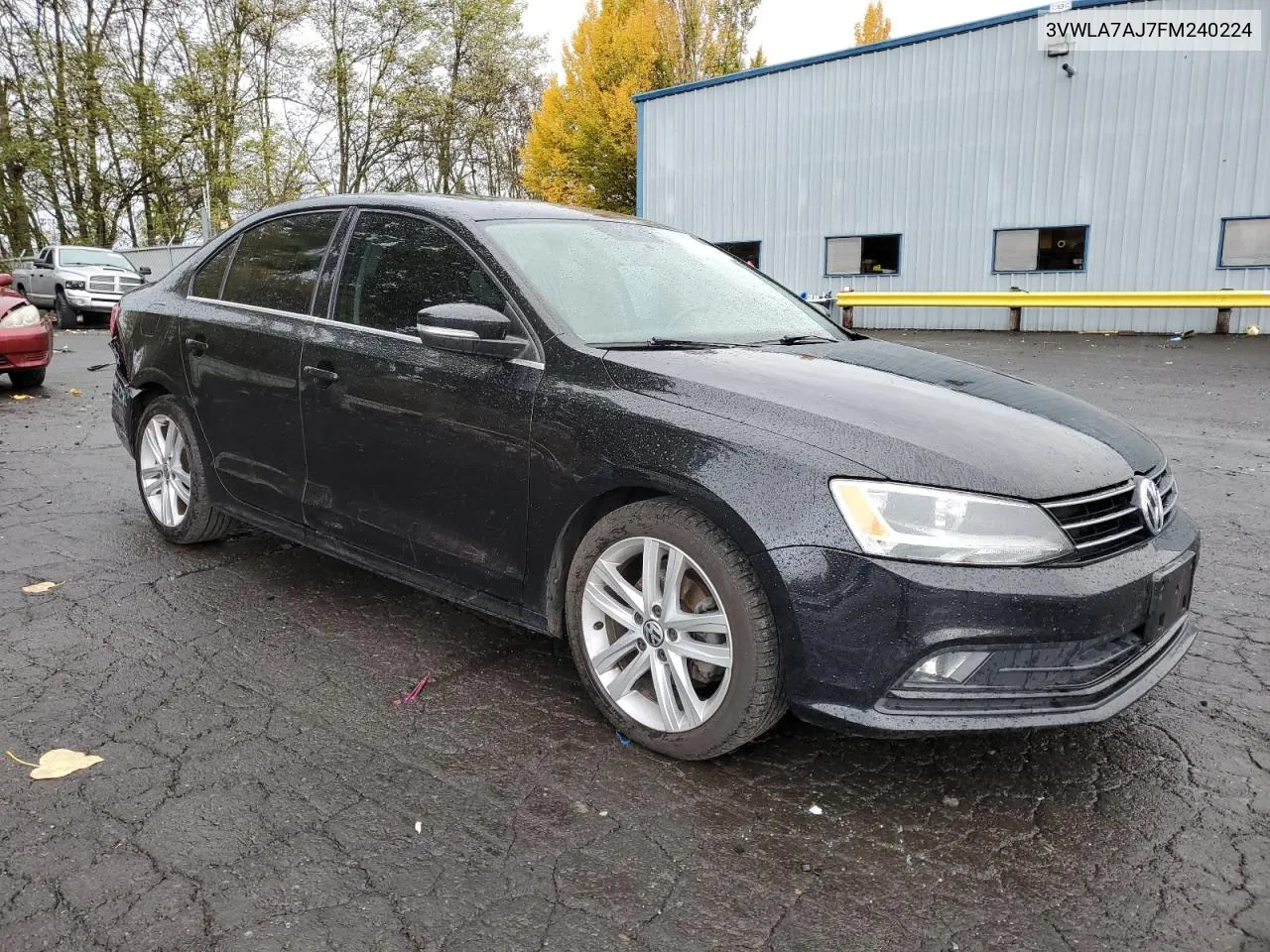 2015 Volkswagen Jetta Tdi VIN: 3VWLA7AJ7FM240224 Lot: 78243434