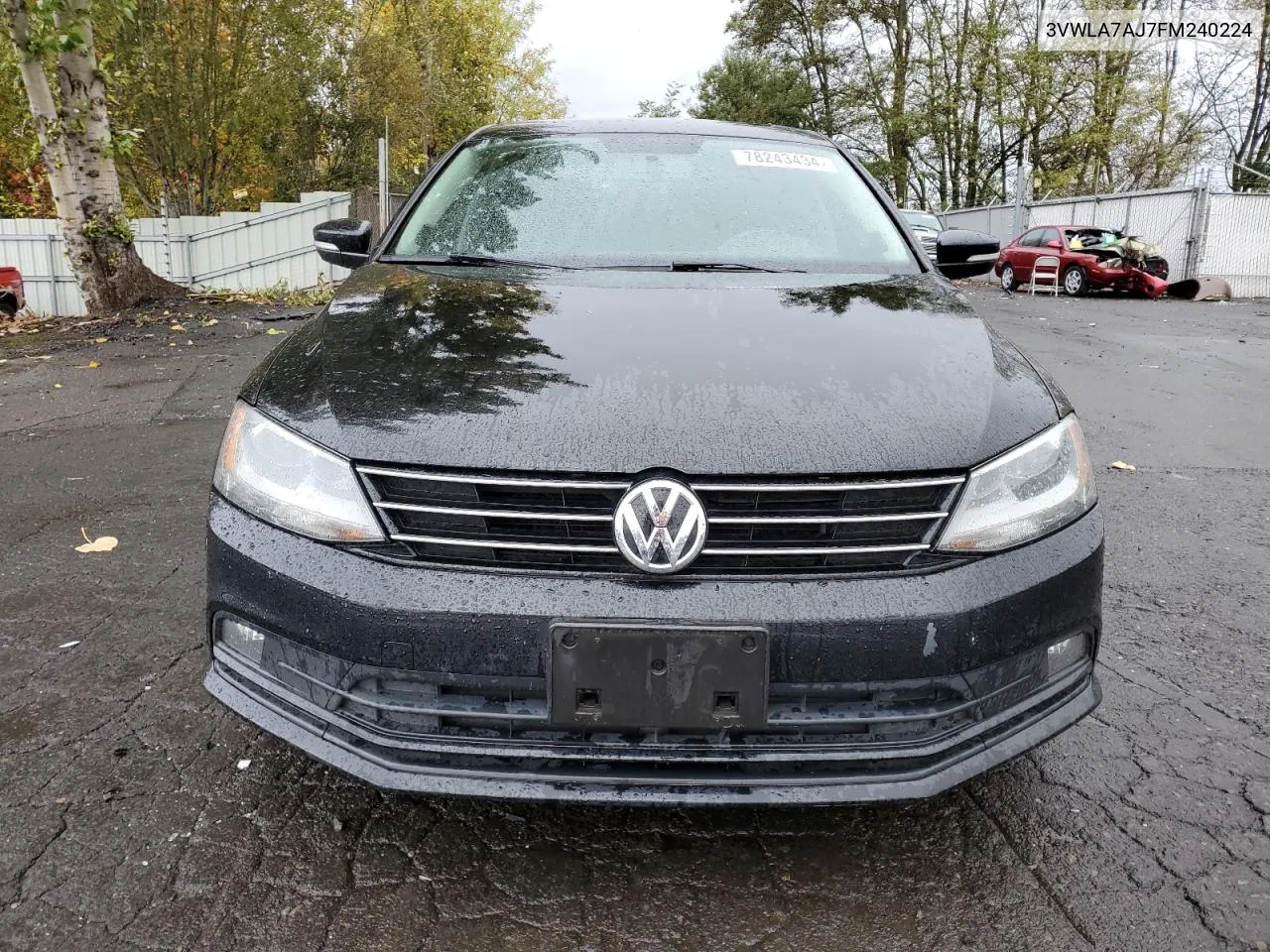 2015 Volkswagen Jetta Tdi VIN: 3VWLA7AJ7FM240224 Lot: 78243434