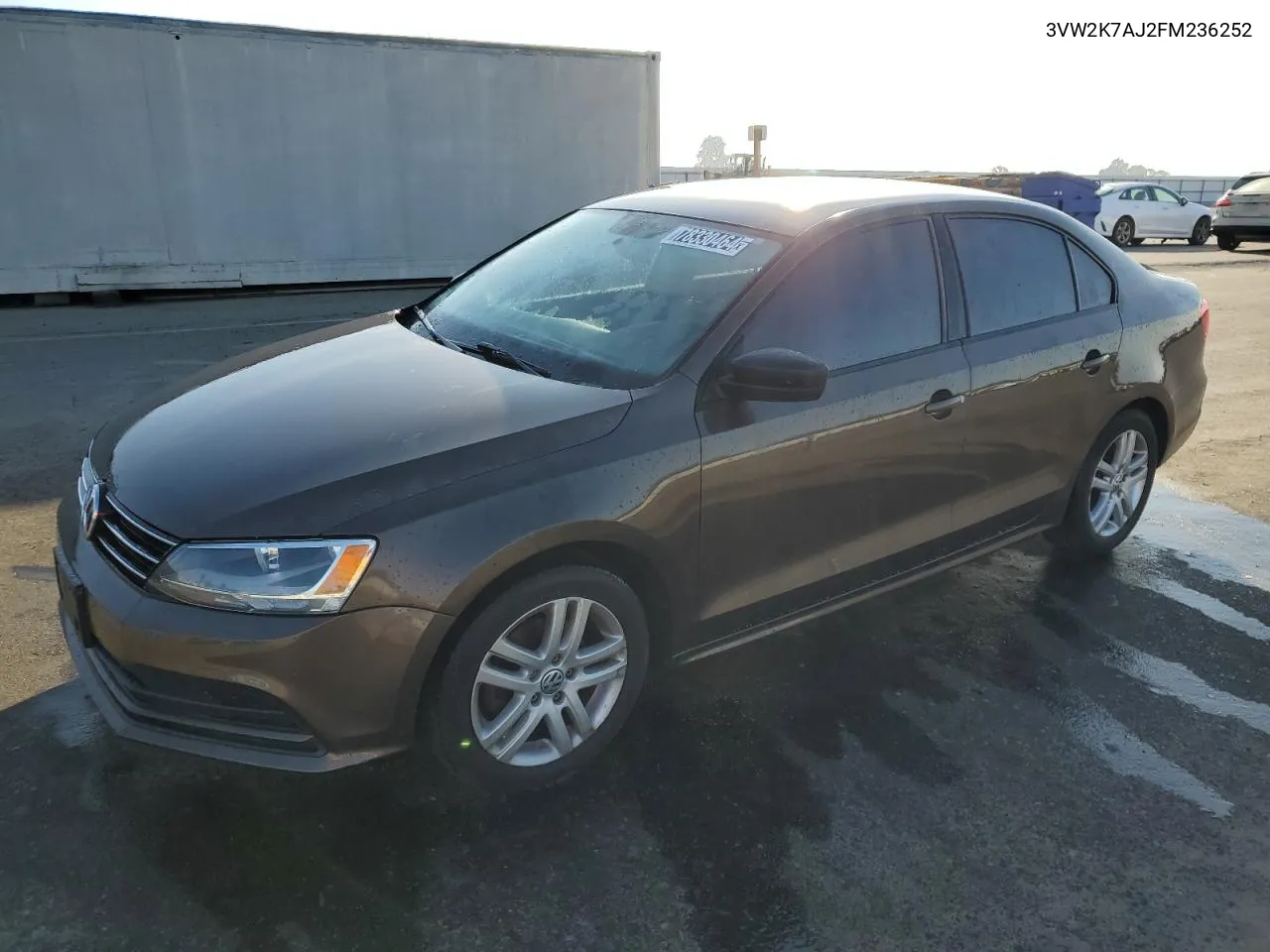 2015 Volkswagen Jetta Base VIN: 3VW2K7AJ2FM236252 Lot: 78330464