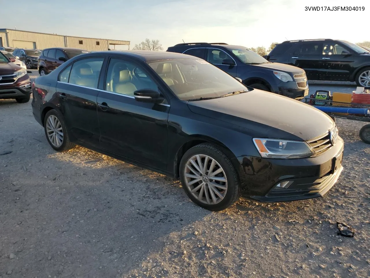 2015 Volkswagen Jetta Se VIN: 3VWD17AJ3FM304019 Lot: 78377254