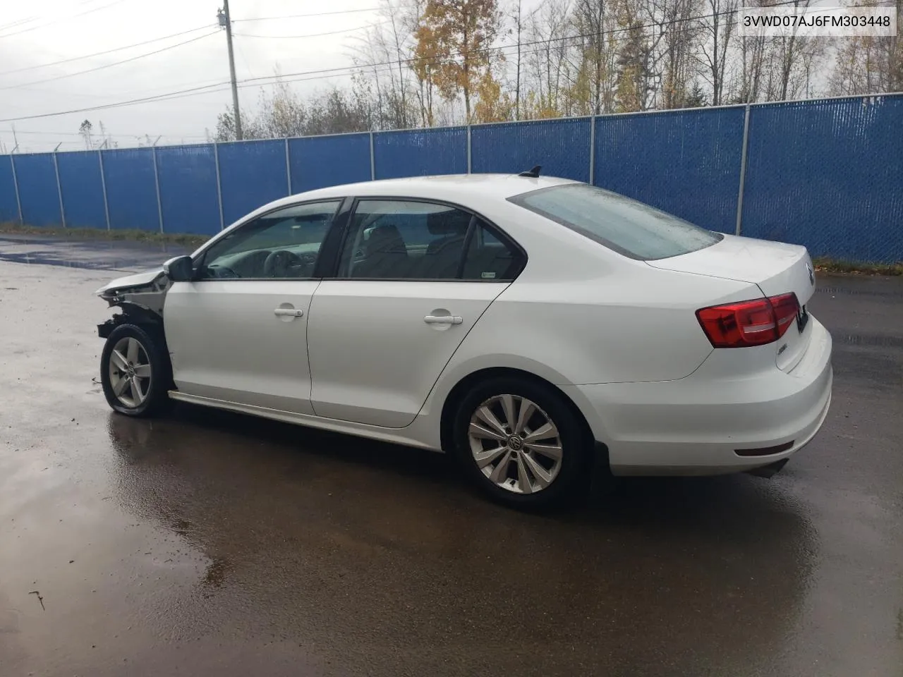 2015 Volkswagen Jetta Se VIN: 3VWD07AJ6FM303448 Lot: 78571944