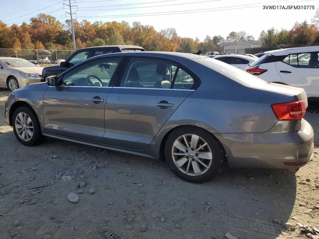 2015 Volkswagen Jetta Se VIN: 3VWD17AJ5FM310775 Lot: 78647154