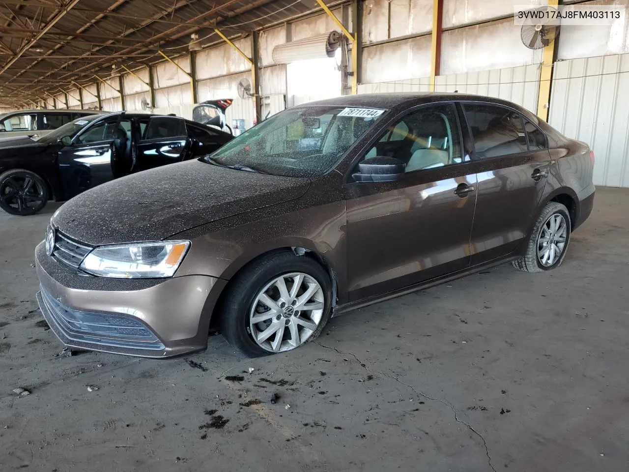 2015 Volkswagen Jetta Se VIN: 3VWD17AJ8FM403113 Lot: 78711744