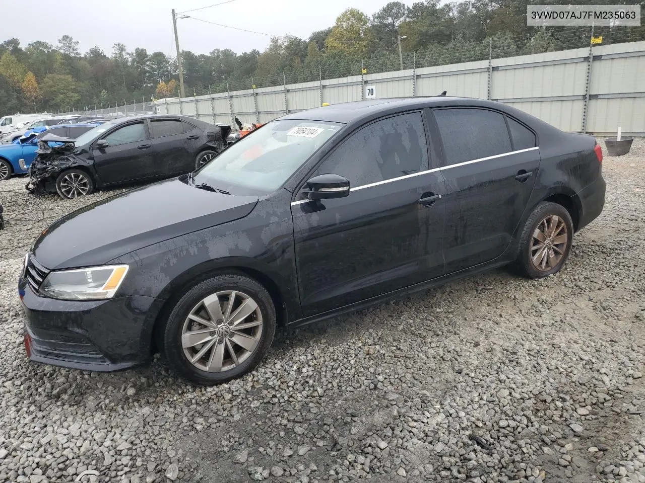 2015 Volkswagen Jetta Se VIN: 3VWD07AJ7FM235063 Lot: 79054104