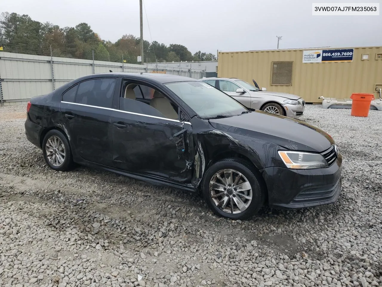 2015 Volkswagen Jetta Se VIN: 3VWD07AJ7FM235063 Lot: 79054104