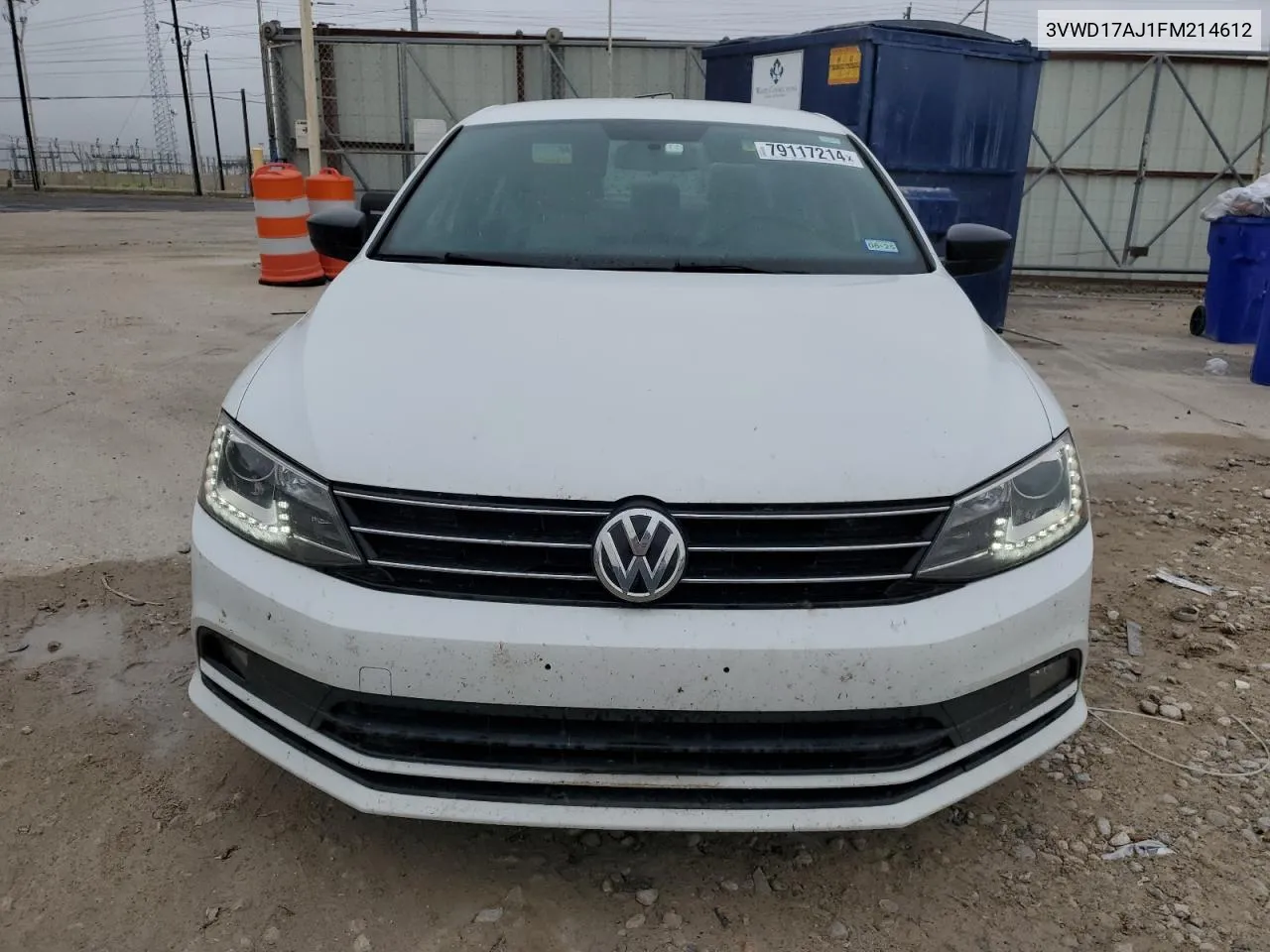 2015 Volkswagen Jetta Se VIN: 3VWD17AJ1FM214612 Lot: 79117214