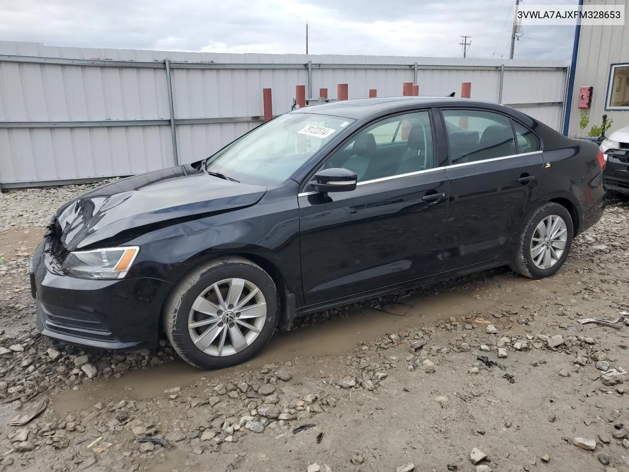 2015 Volkswagen Jetta Tdi VIN: 3VWLA7AJXFM328653 Lot: 79122314