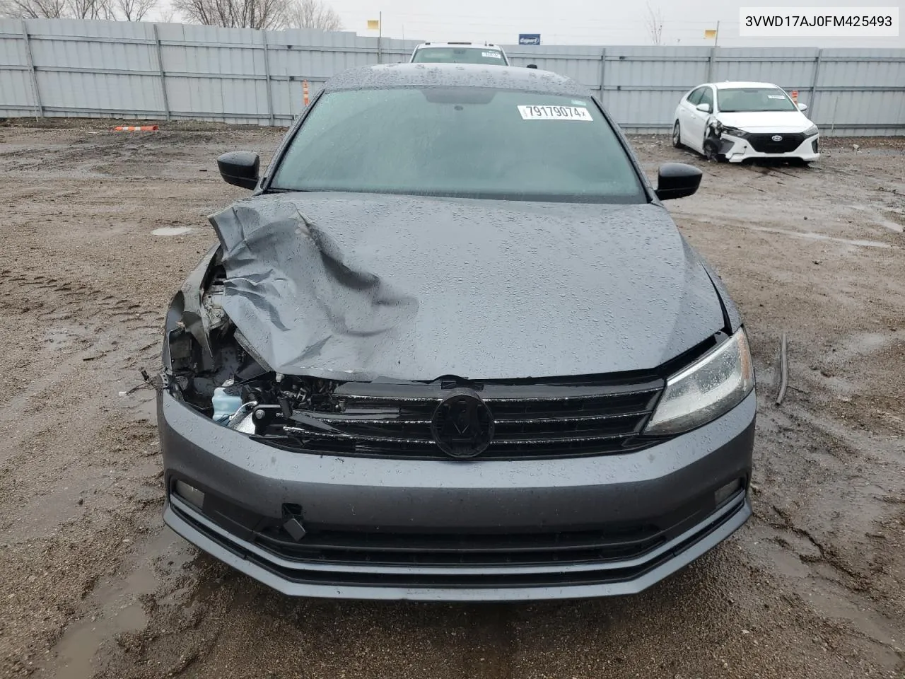 2015 Volkswagen Jetta Se VIN: 3VWD17AJ0FM425493 Lot: 79179074