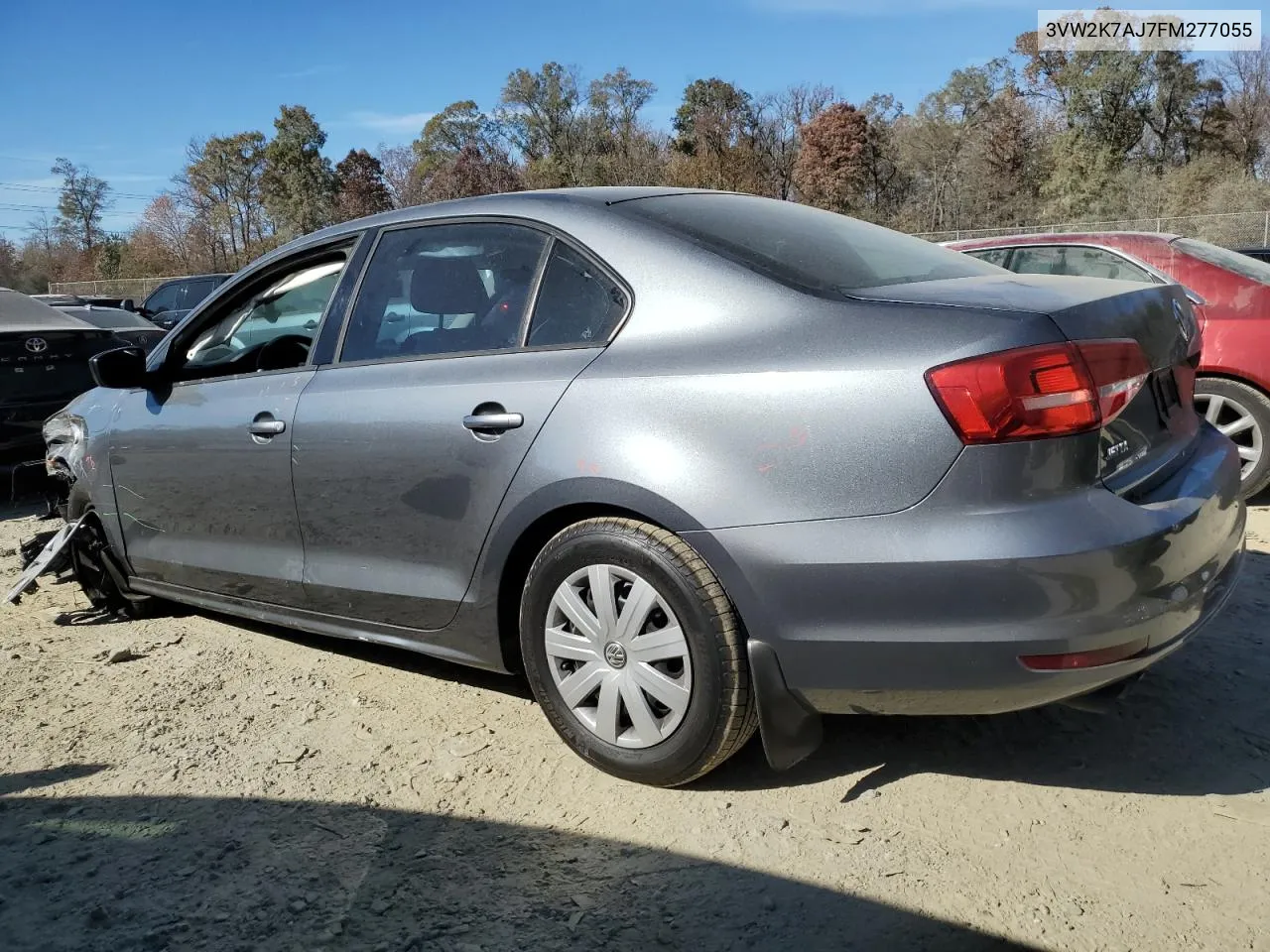 3VW2K7AJ7FM277055 2015 Volkswagen Jetta Base