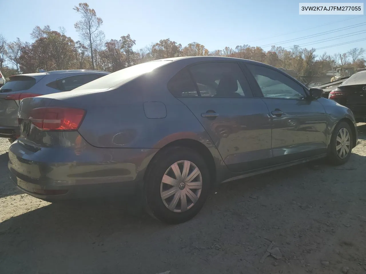 3VW2K7AJ7FM277055 2015 Volkswagen Jetta Base