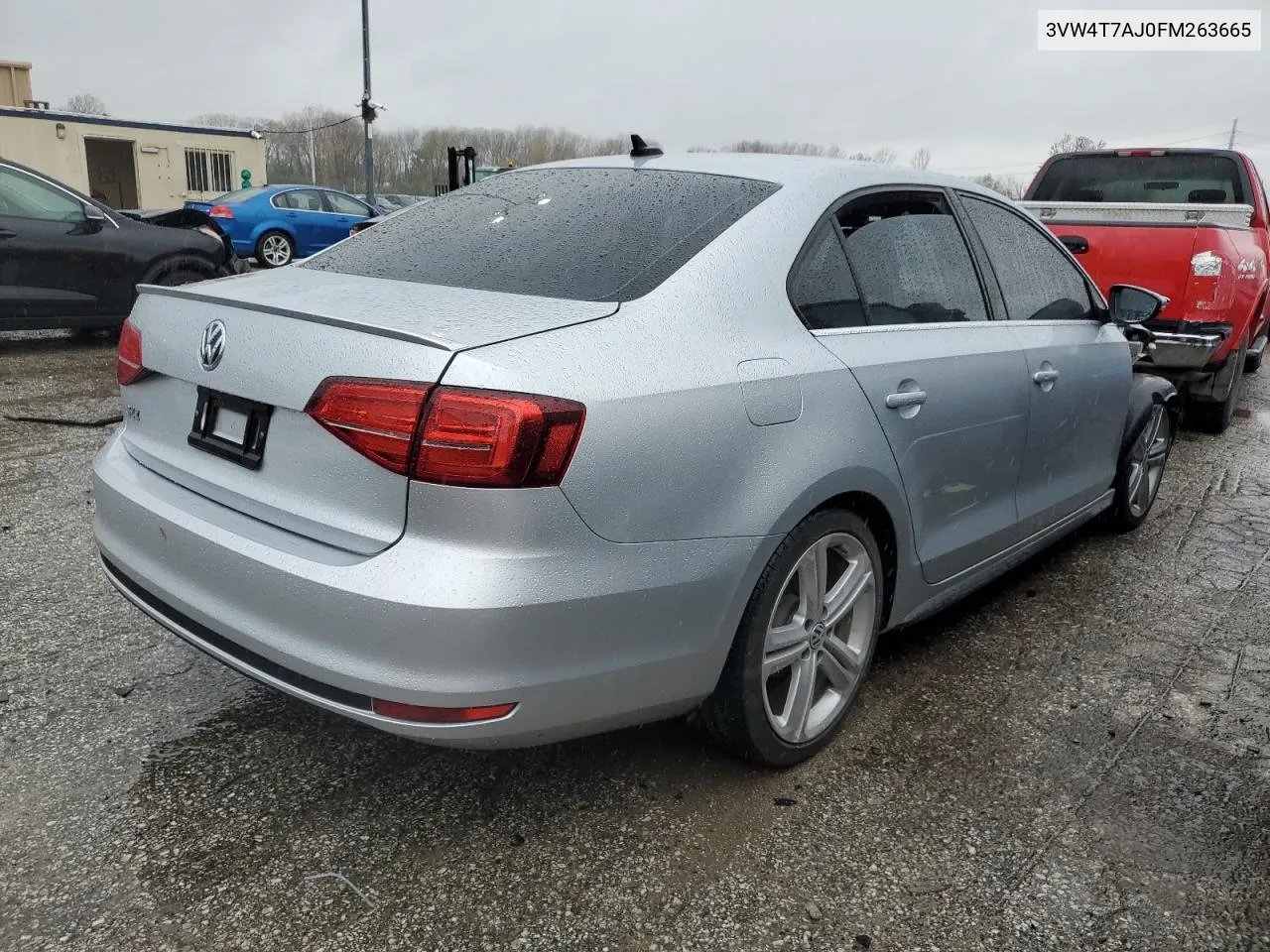 2015 Volkswagen Jetta Gli VIN: 3VW4T7AJ0FM263665 Lot: 79459234