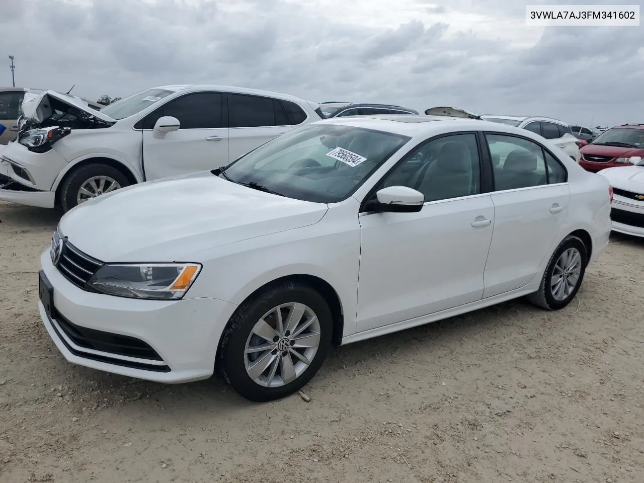 2015 Volkswagen Jetta Tdi VIN: 3VWLA7AJ3FM341602 Lot: 79560594