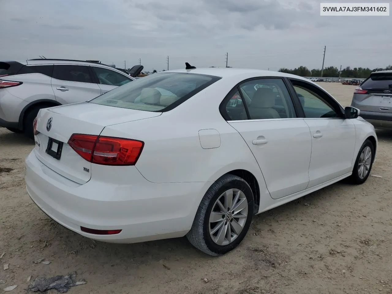 2015 Volkswagen Jetta Tdi VIN: 3VWLA7AJ3FM341602 Lot: 79560594