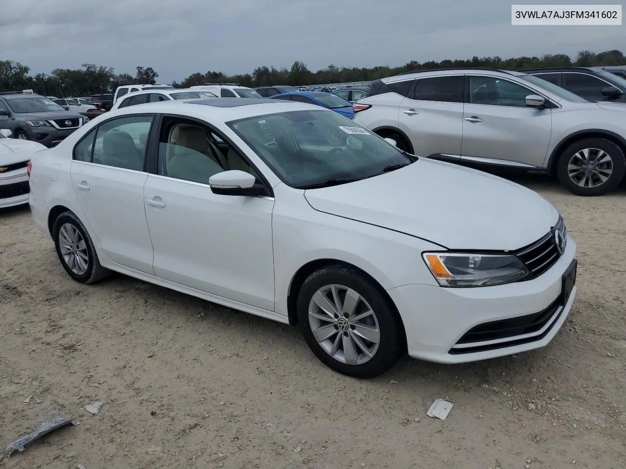 2015 Volkswagen Jetta Tdi VIN: 3VWLA7AJ3FM341602 Lot: 79560594