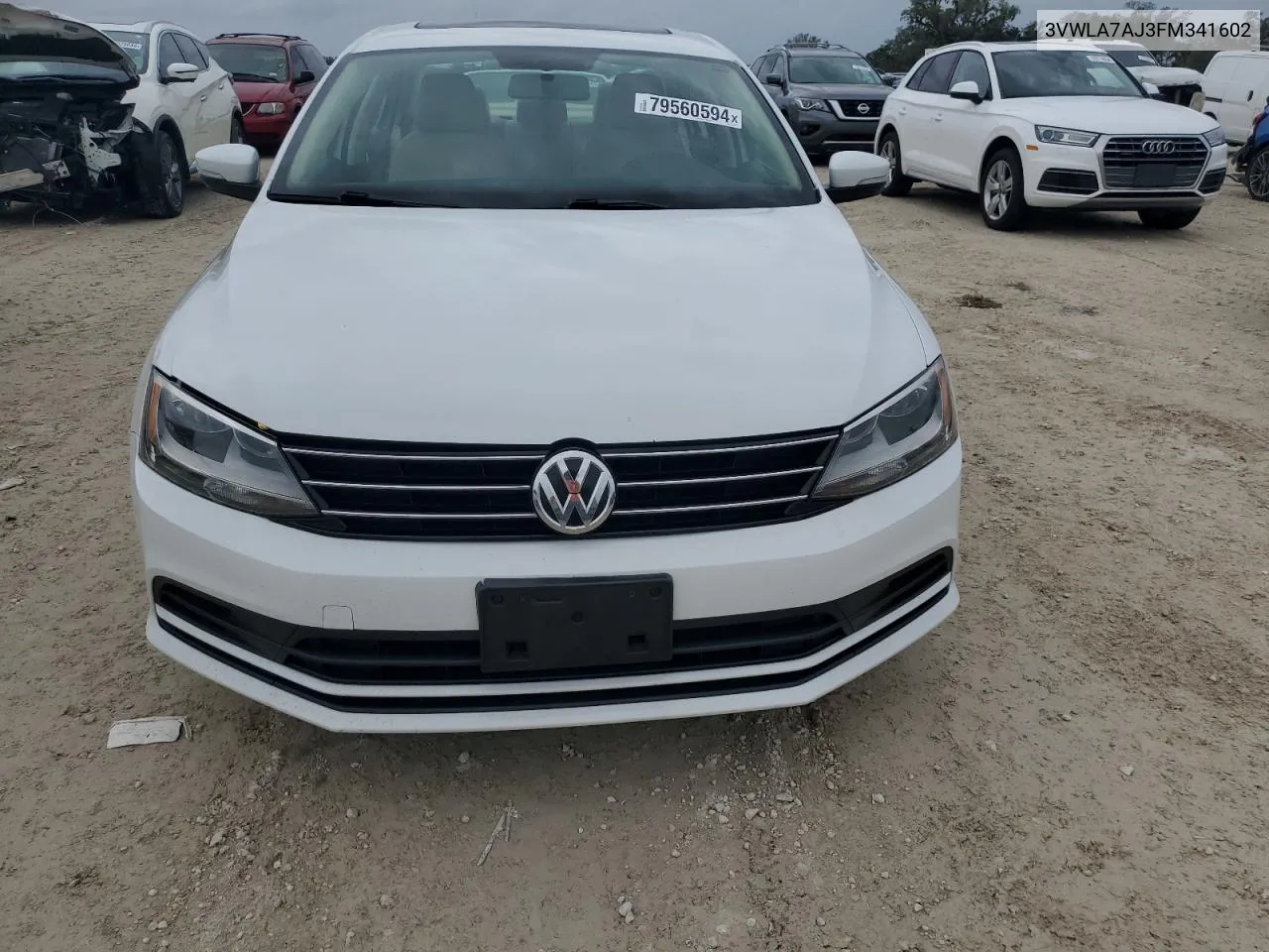 2015 Volkswagen Jetta Tdi VIN: 3VWLA7AJ3FM341602 Lot: 79560594