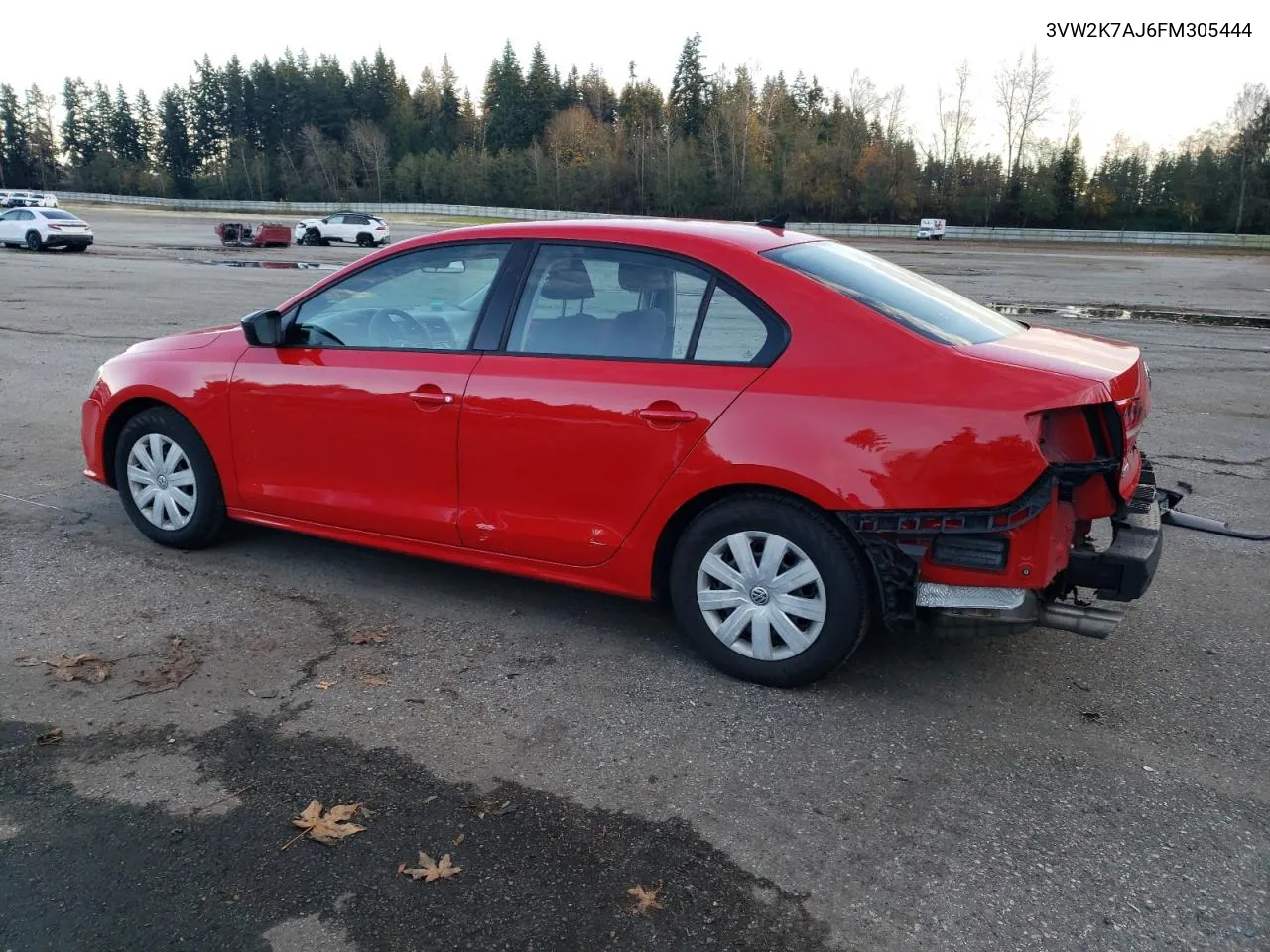 2015 Volkswagen Jetta Base VIN: 3VW2K7AJ6FM305444 Lot: 79743364