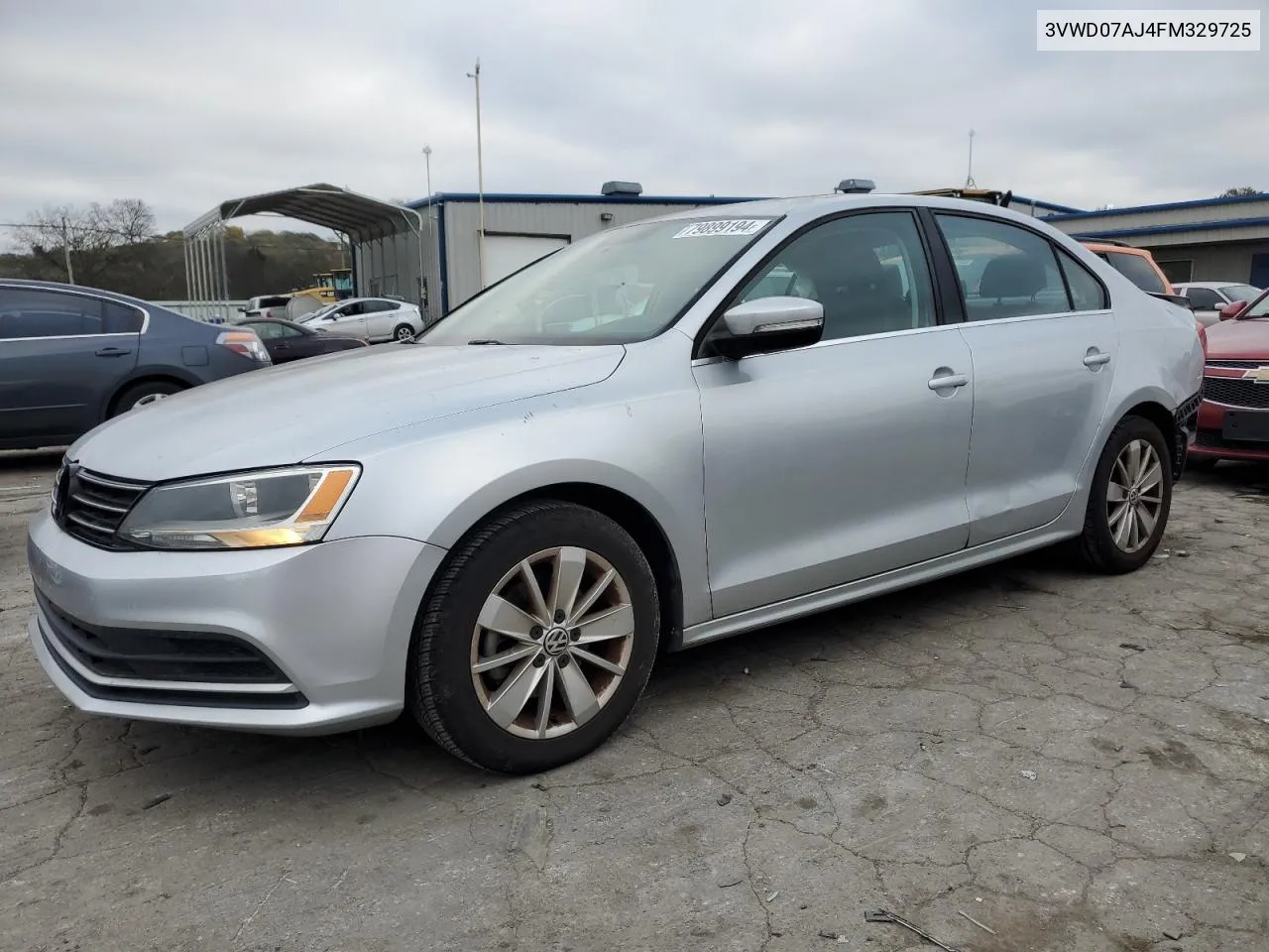 2015 Volkswagen Jetta Se VIN: 3VWD07AJ4FM329725 Lot: 79899194