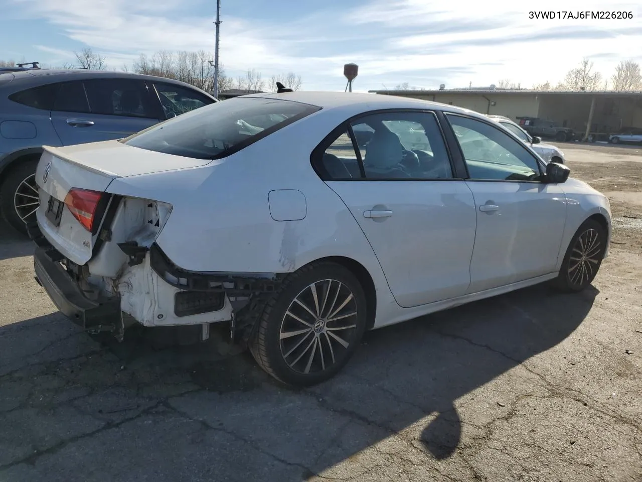 2015 Volkswagen Jetta Se VIN: 3VWD17AJ6FM226206 Lot: 80102254