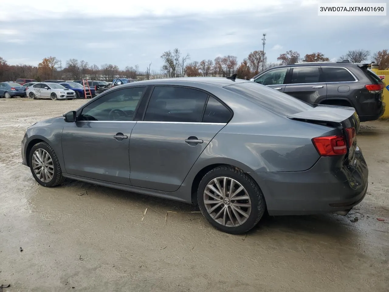 2015 Volkswagen Jetta Se VIN: 3VWD07AJXFM401690 Lot: 80158844