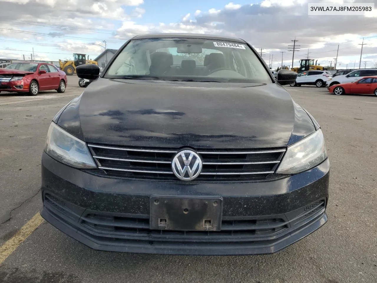 2015 Volkswagen Jetta Tdi VIN: 3VWLA7AJ8FM205983 Lot: 80479484