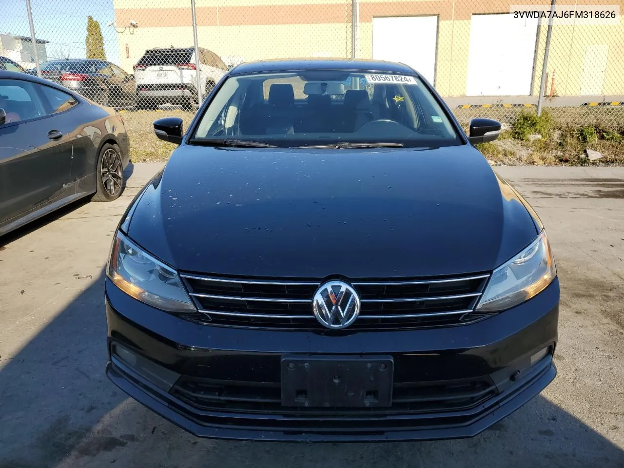 2015 Volkswagen Jetta Tdi VIN: 3VWDA7AJ6FM318626 Lot: 80567824