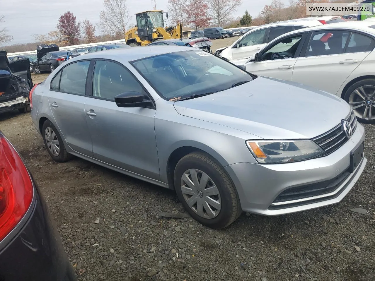 2015 Volkswagen Jetta Base VIN: 3VW2K7AJ0FM409279 Lot: 80930074